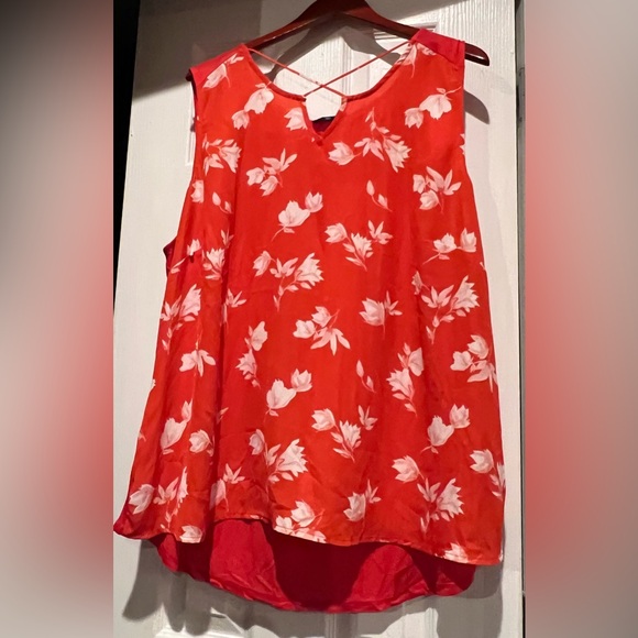 Fortune + Ivy stitch fix Kason split neck blouse size 2X NEW with tags - Picture 6 of 7